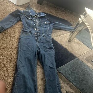 Denim jumpsuit size 4